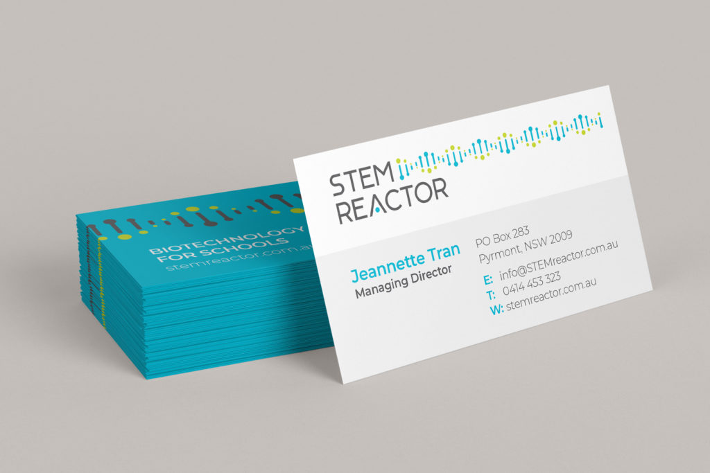 StemReactor business cards