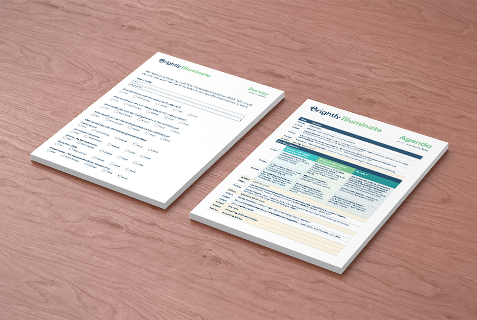 Brightly Illuminate Conference Survey and Agenda