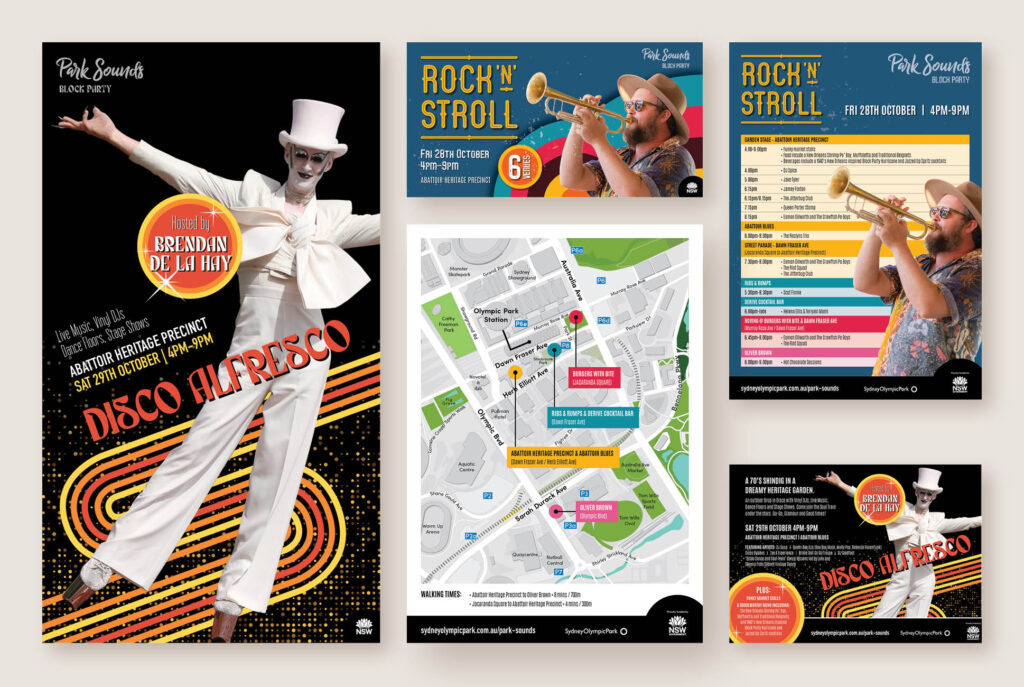 SOH Park Sounds Event Branding